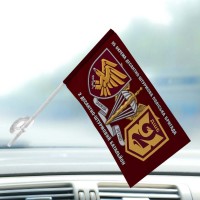 Автомобільний прапорець 2 ДШБ 95 ОДШБр та знак ДШВ